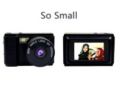 Mini spy kamera foto/video FULL HD 1080P + 1" mikro LCD displej (rozmery iba 4cm x 2,7cm)