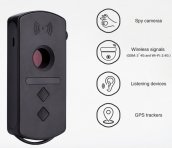 Detector de errores + GSM + WiFi + Localizadores GPS + Cámara con sensor de cuello de cisne flexible