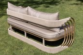 Outdoor patio furniture - Luxury and Modern garden/terrace seating set for 4 people - Denum