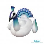 Inflable para adultos - Pavo real blanco