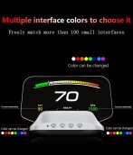 Heads up display - Car OBD hud displays on board computer holographic - OBD2 GPS