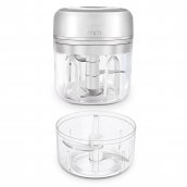 Mini batidora y cortadora auxiliar de cocina portátil multifuncional con batería de 1200 mAh