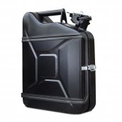 JERRYCAN - jerrycan-minibar in 10L blik + 2 whiskyglazen