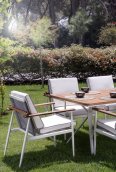 Garden dining set - Luxury garden furniture - table and chair set for 6 people
