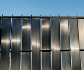Flexible Shielding strips PVC slats for the fence - Privacy Plastic fence filling width 4,7cmx50m
