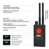 Rejtett kém kamera és hibadetektor GSM, GPS, RF és kém eszközökhöz
