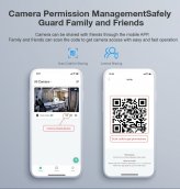 Bezpečnostná IP kamera FULL HD + WiFi + IR LED + 5200mAh batéria + detekcia pohybu + IP65