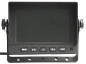Hybridný 5" monitor do auta: 2-CH, AHD/CVBS pre 2 kamery + diaľkové ovládanie
