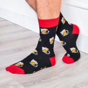 Calcetines de cerveza - Calcetines divertidos para hombre - Tráeme un motivo de cerveza