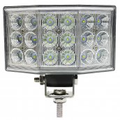 Led work lights - 240 degree wide angle 54W (18 x 3W) + IP67 waterproof coverage