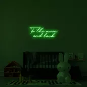 INFINITE LOVE LED 3D 로고 - 벽에 새겨진 문구 75cm