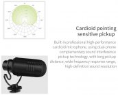 Trépied pour vloggers - SET pour smartphone avec lumière LED et microphone externe