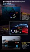 Car hud display - OBD hud (heads up) on board computer holographic displays for the car 5,5"