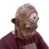 Cíclope - máscara facial para niños y adultos para Halloween o carnaval