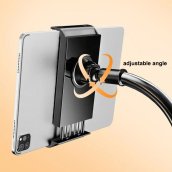 Soporte multifuncional para teléfono móvil: soporte flexible para teléfono/tableta de hasta 138 cm