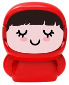 Childrens speaker with a changing face Portable wireless bluetooth 3W - Red