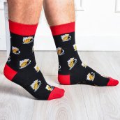 Calcetines de cerveza - Calcetines divertidos para hombre - Tráeme un motivo de cerveza