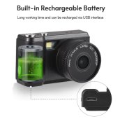 Mini spy kamera foto/video FULL HD 1080P + 1" mikro LCD displej (rozmery iba 4cm x 2,7cm)