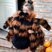 Araña de peluche - Almohada de tarántula de peluche gigante grande para niños 50x85cm
