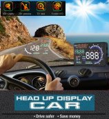 Car hud display - OBD hud (heads up) on board computer holographic displays for the car 5,5"