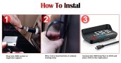 Head up display auto - On board computer HUD displays for car 3,5" (GPS + OBD)