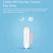 Czujnik otwarcia drzwi / okna / szafki - Inteligentny czujnik ruchu Mini WiFi