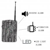 Sendero de caza inalámbrico y alarma de seguridad Motion Bestguarder 5 sensores + 1 receptor