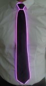 เน็คไท LED - สีชมพู