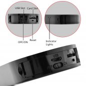 El soporte con cámara FULL HD + detección de movimiento + soporte WiFi
