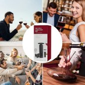 Set otvarača za boce vina 4 komada - Rezač / Izlijevač / Čep sa otvaračem koji se sam izvlači