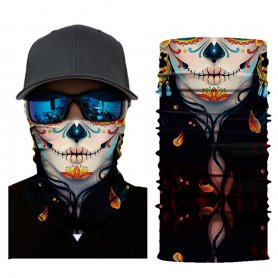 Bandana atau selendang untuk wajah - corak MUERTA