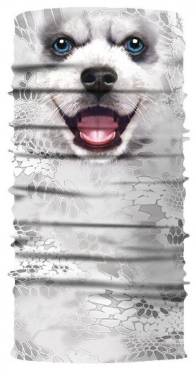 HUSKY bandana - Selendang pelbagai fungsi untuk muka atau kepala