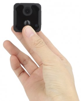 Mini Full HD Wi-Fi camera na may anggulo ng 120 ° + Dagdag na makapangyarihang IR LED hanggang sa 10 metro + 360 ° na may-ari