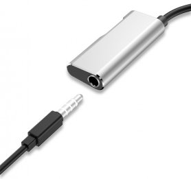 HUB 2 σε 1 - USB TYPE-C με υποδοχή ήχου 3,5 mm + USB-C