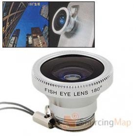 Lensa fisheye untuk ponsel