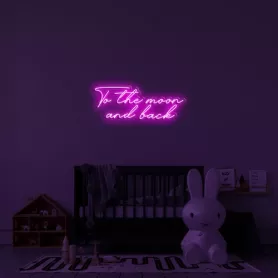 INFINITE LOVE Logo LED 3D - napis na ścianie 75cm