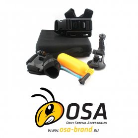 Case of accessories for sports cameras - OSA PACK Lite