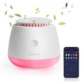 Lampu malam NOX Aroma dengan kecerdasan buatan dan WiFi (kompatibel dengan Alexa)