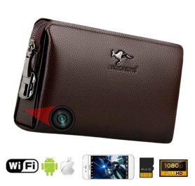 Handbag spy camera hidden + WiFi / P2P (Android/iOS) + motion detection