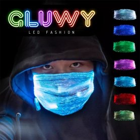 LED leuchtet Gesichtsschutzmaske - 7 Farben