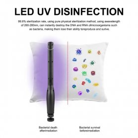 Baktedræbende lampe - bærbar sterilisering UV-lampe