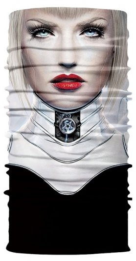 Selendang muka untuk wanita pelbagai fungsi - CRUELA DEVIL