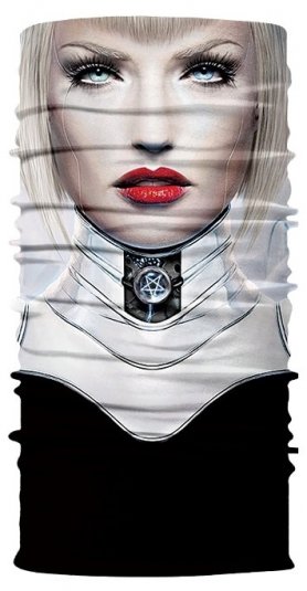 Foulard visage pour femme multifonctionnel - CRUELA DEVIL