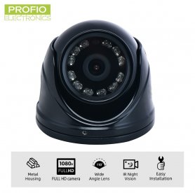 Sisäkäyttöinen FULL HD -autokamera AHD 3,6 mm -objektiivi + 12 IR LED -yönäkö + Sony 307 + WDR