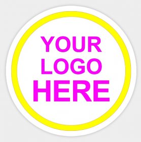 Custom made logo for Gobo projectors (2 colors)