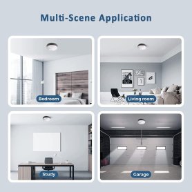 Kamera mata-mata detektor asap dengan audio FULL HD + WiFi / P2P + IR LED malam