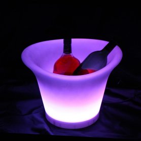 LED light bucket large - 8 RGB color modes + remote controller + IP44