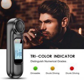 Breathalyzer - Meter ujian nafas alkohol mini (keputusan yang cepat dan tepat)