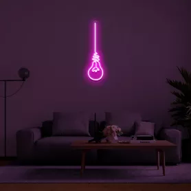 Illuminazione a LED insegne al neon 3D - Lampadina 50 cm