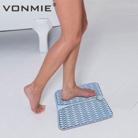 Massageador de pés EMS - estimula os músculos da panturrilha e das pernas